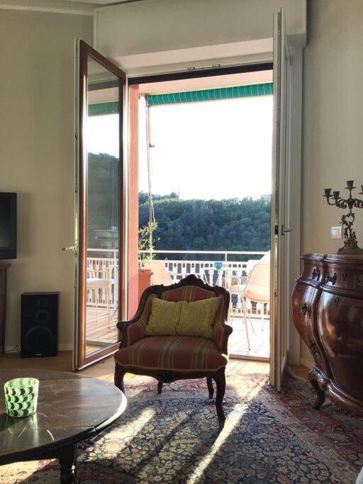 Appartamento Solare Residenza Vista Mare Rapallo Esterno foto