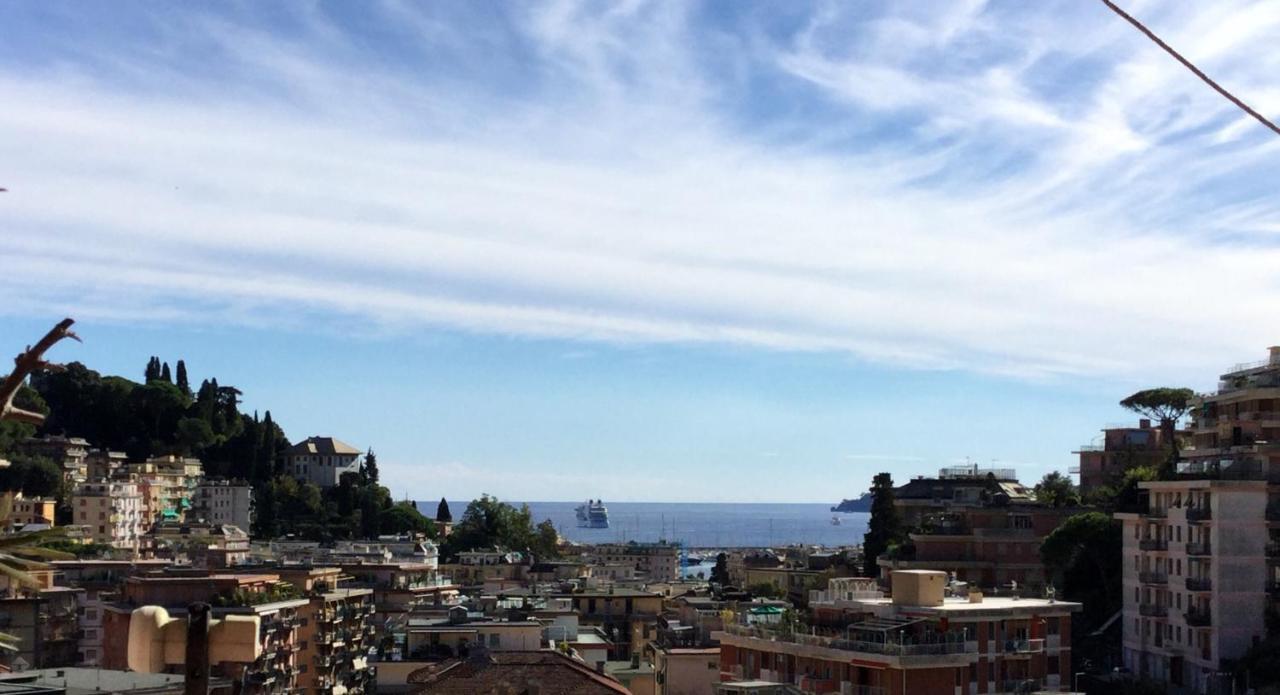 Appartamento Solare Residenza Vista Mare Rapallo Esterno foto