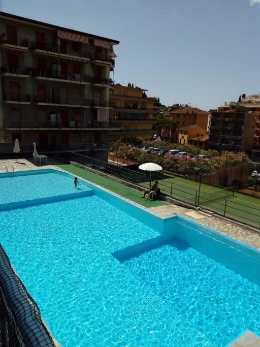 Appartamento Solare Residenza Vista Mare Rapallo Esterno foto